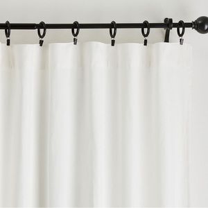Pottery Barn Ivory curtains 50x84 set